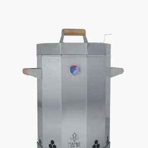 Barril Ahumador en Acero Inoxidable Para 25 Libras | Modelo Mamut