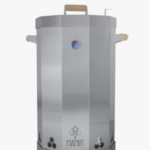 Barril Ahumador en Acero Inoxidable Para 45 Libras | Modelo Mamut