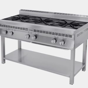 Estufa Industrial a Gas 3 Quemadores (150cm) | Modelo EG555 Acegas