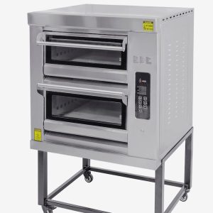 Horno a Gas para Pizza 2 Camaras Con Piedra Refractaria | Modelo HP2 Acegas