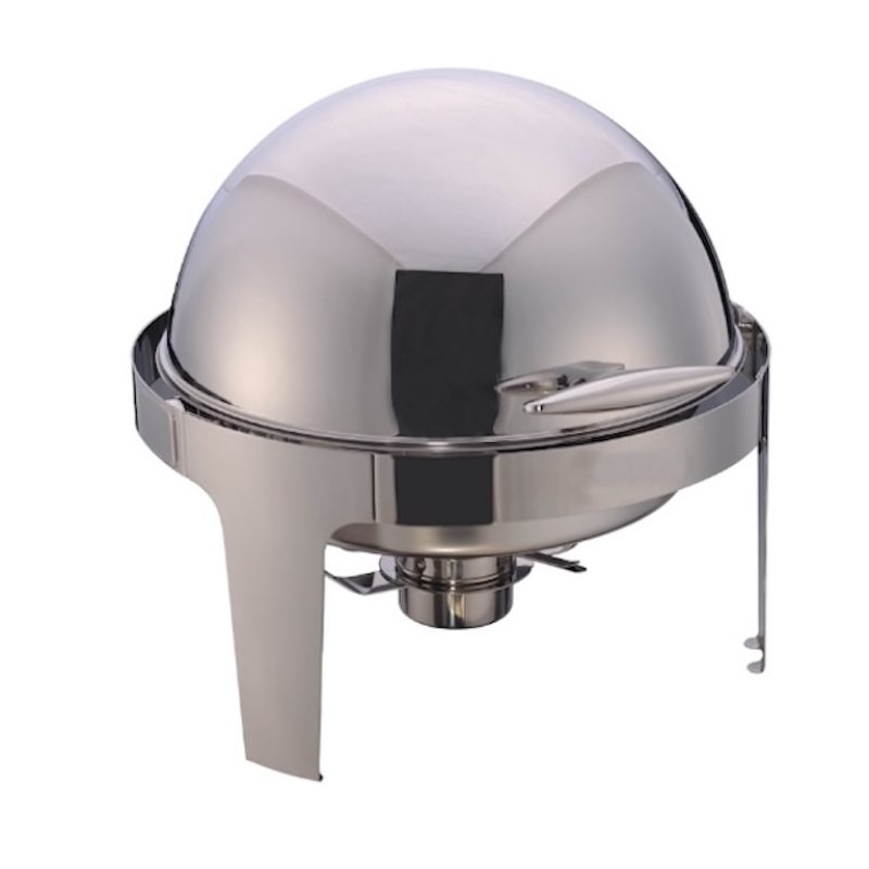 Samovar rolltop redondo de 6 litros en acero inoxidable, modelo SVAR6 Acegas